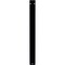 Ekena Millwork Tristan Wrought Iron Bracket, (Single center brace), Powder Coated Black 1 1/2"W x 12"D x 15"H BKTM01X12X15STN - alternate 2